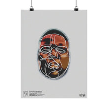 Load image into Gallery viewer, Notorious Motif Print