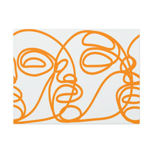 Load image into Gallery viewer, Continuous Yellow Study Motif Canvas Print