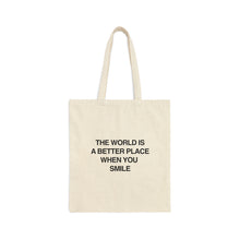 Load image into Gallery viewer, Smile Tote Bag