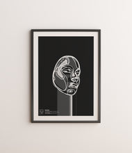 Load image into Gallery viewer, Words Motif Print