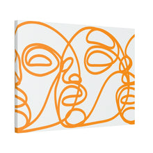 Load image into Gallery viewer, Continuous Yellow Study Motif Canvas Print