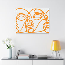 Load image into Gallery viewer, Continuous Yellow Study Motif Canvas Print