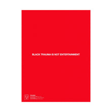 Load image into Gallery viewer, Trauma Red Matte Print
