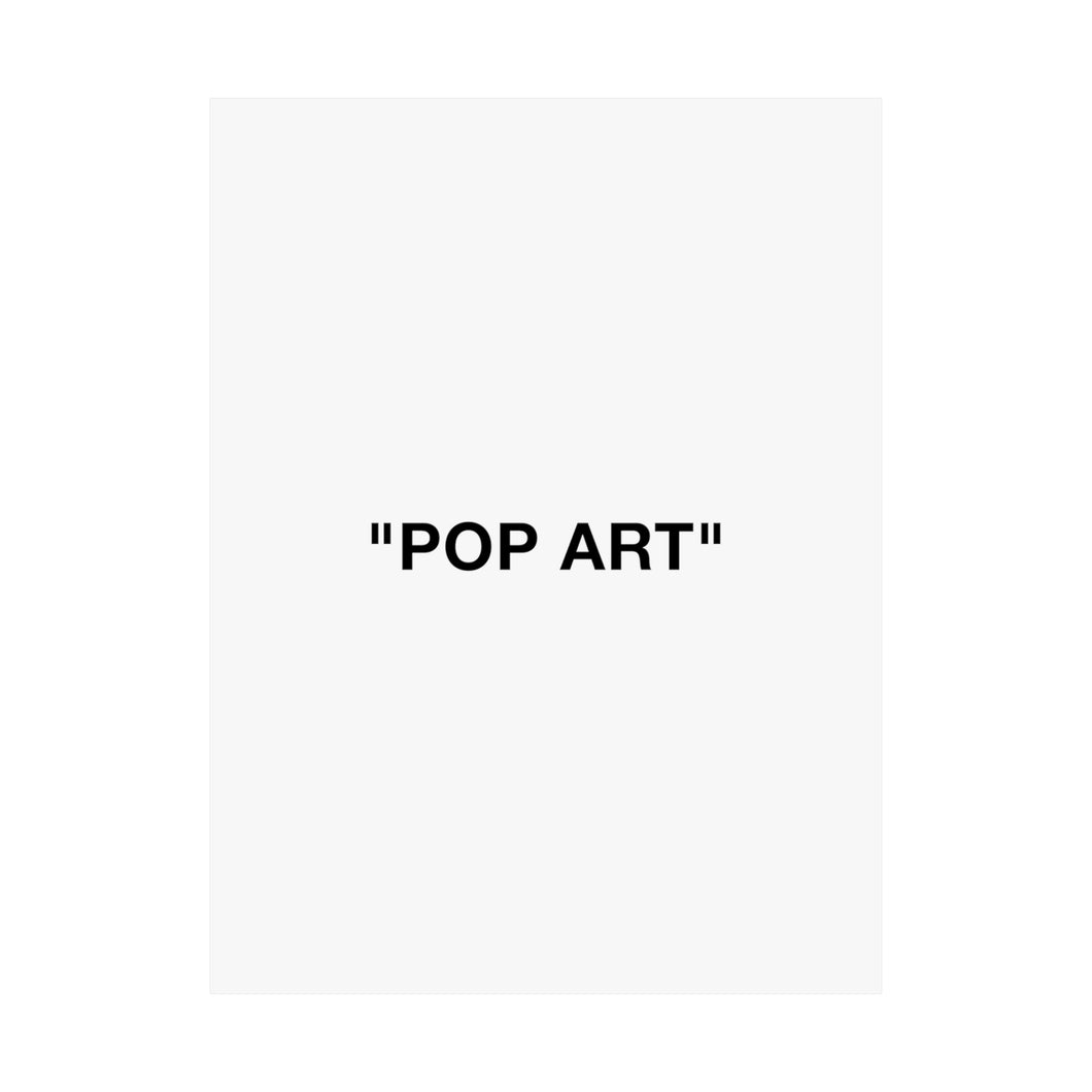 POP ART Matte Print