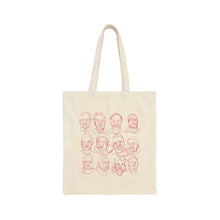 Load image into Gallery viewer, Faces Tote Bag
