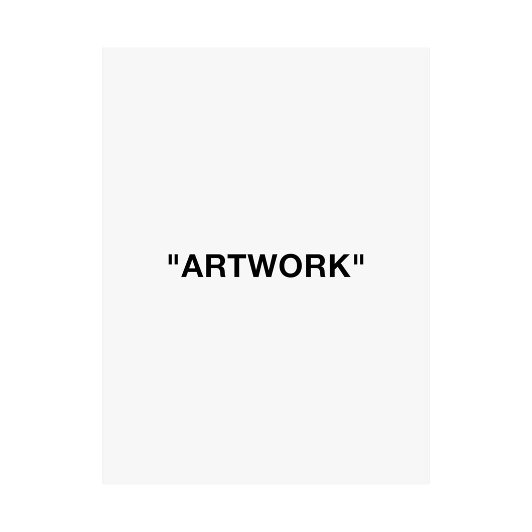 ARTWORK Matte Print