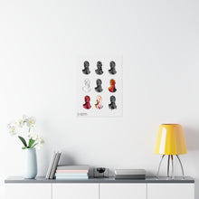 Load image into Gallery viewer, Many Faces. Print

