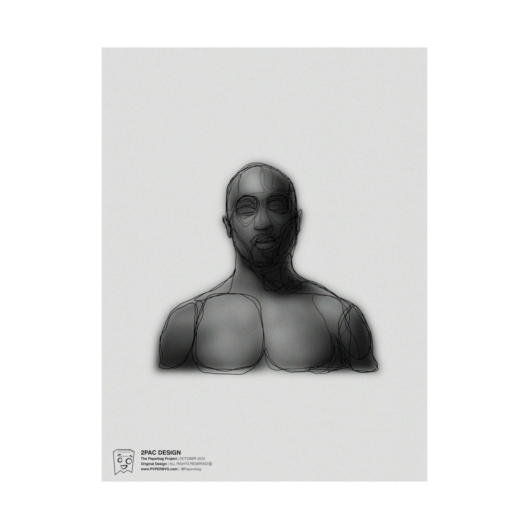 2Pac Matte Print