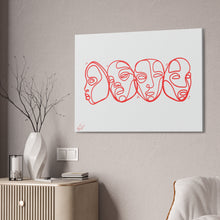 Load image into Gallery viewer, Quartet Canvas Print
