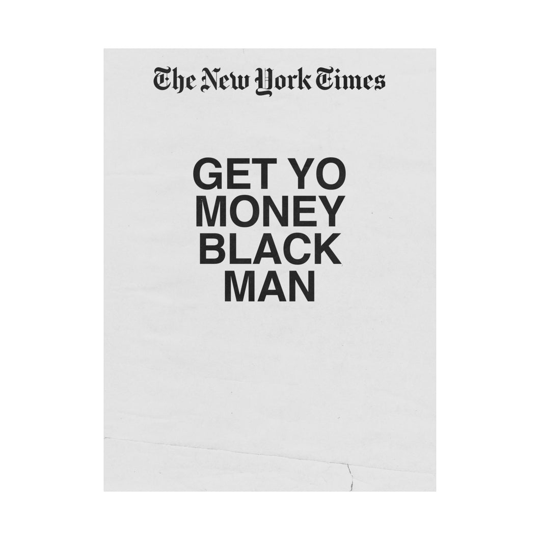 Black Man Print