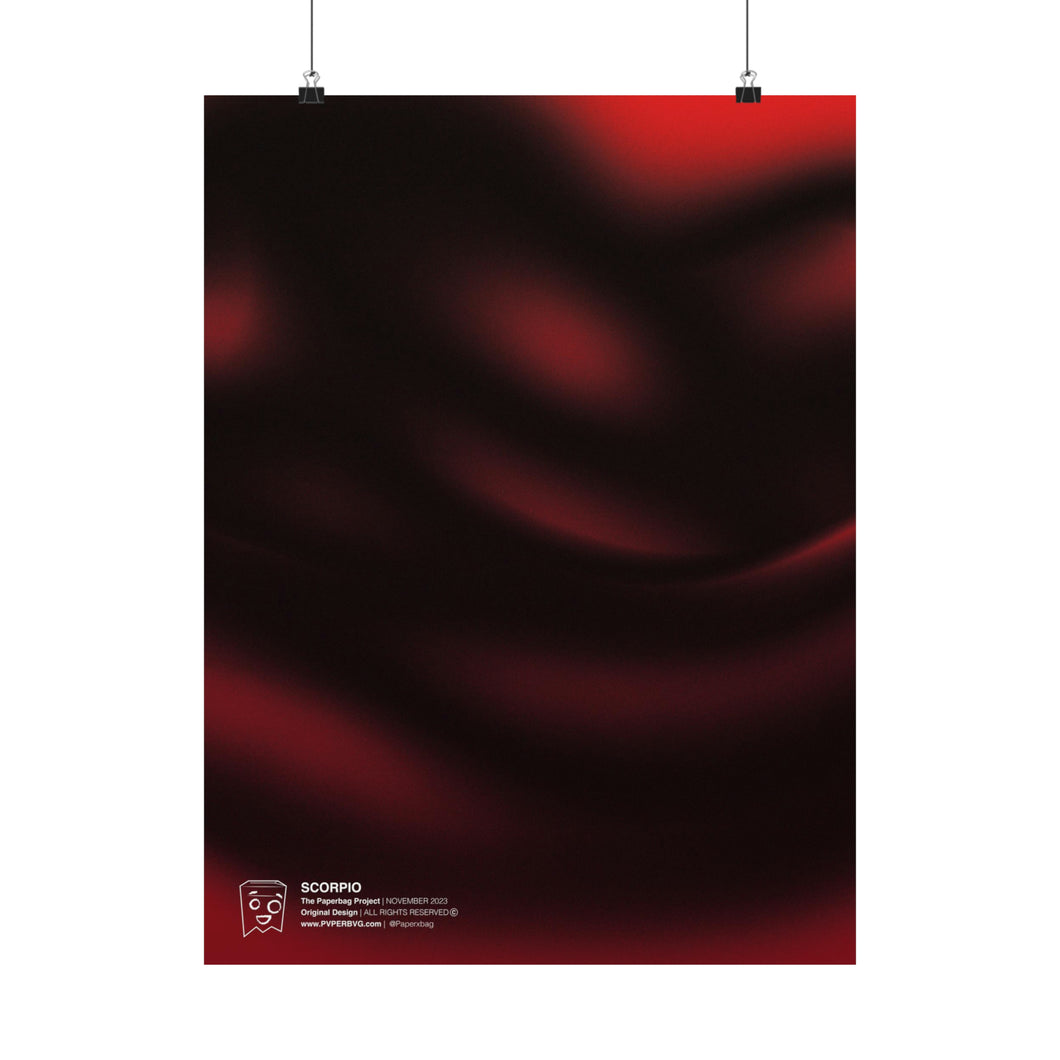 Scorpio Gradient Print