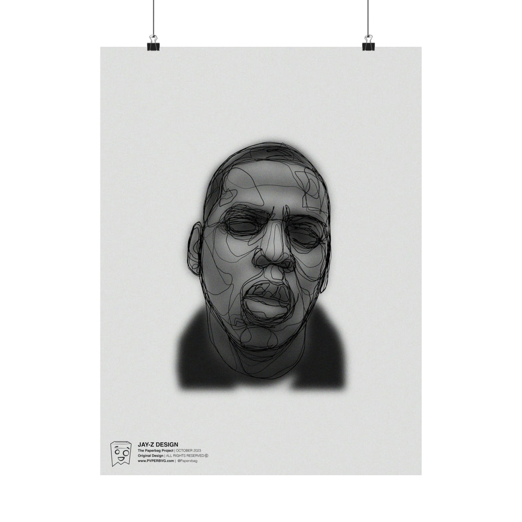 Jay-Z Matte Print