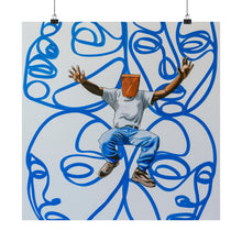 Load image into Gallery viewer, Blue Matte Print
