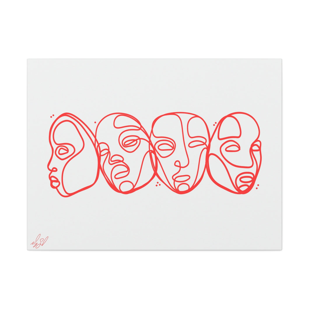 Quartet Canvas Print