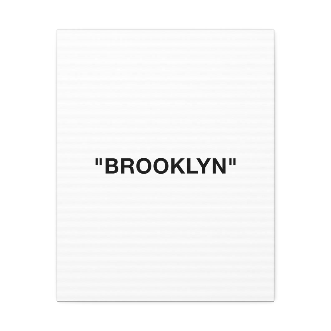 BROOKLYN Canvas Print