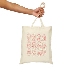Load image into Gallery viewer, Faces Tote Bag
