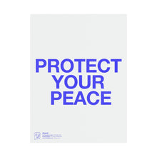 Load image into Gallery viewer, Peace Blue Matte Print
