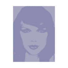 Load image into Gallery viewer, Taylor Swift Sky Blue Threshold Print
