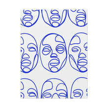 Load image into Gallery viewer, Identity in Blue Motif Canvas Print

