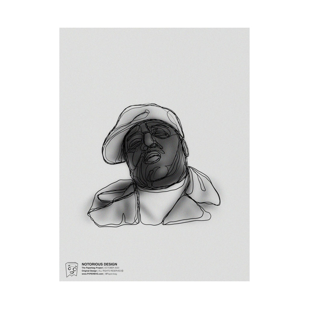 Notorious Matte Print