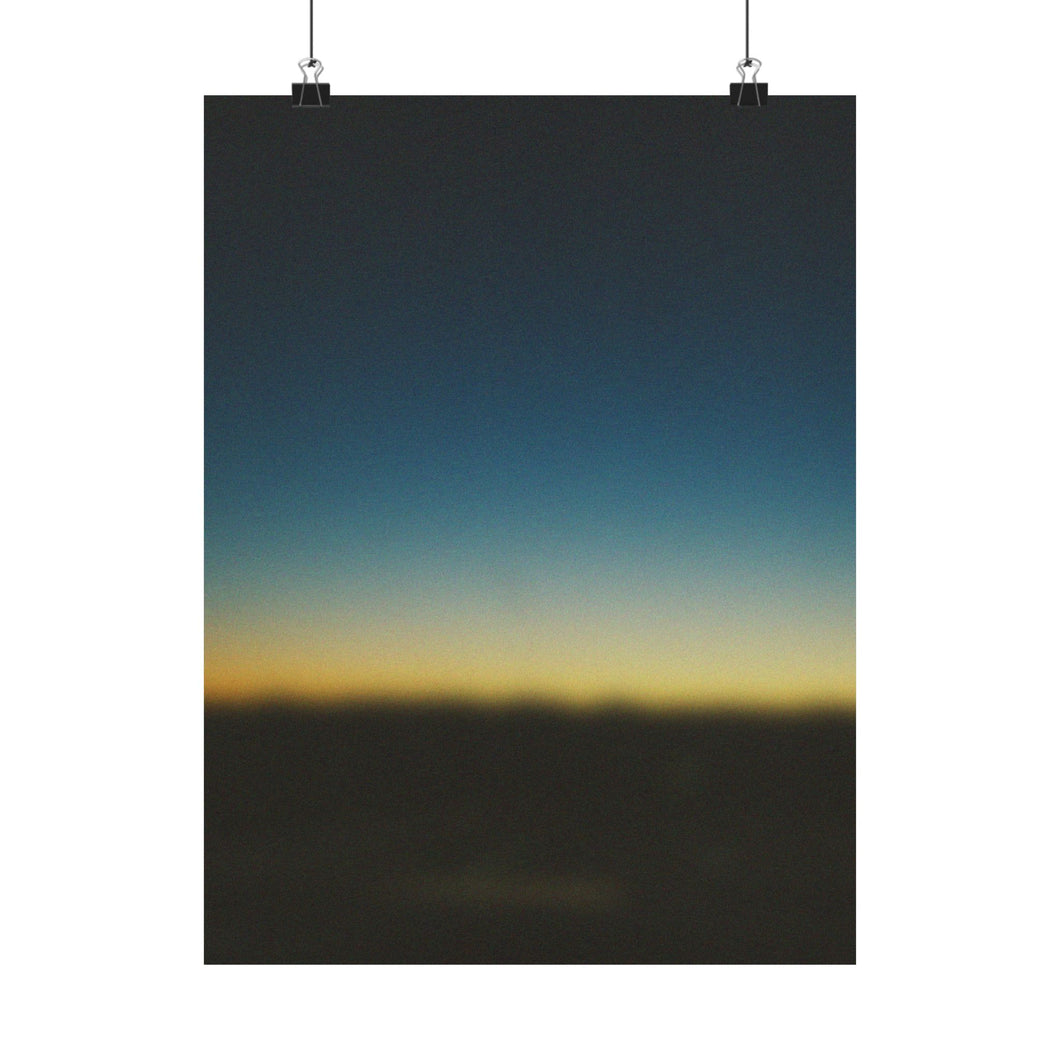 Arizona Highway Sunset Gaussian Print