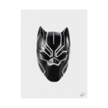 Load image into Gallery viewer, Black Panther Archival Print

