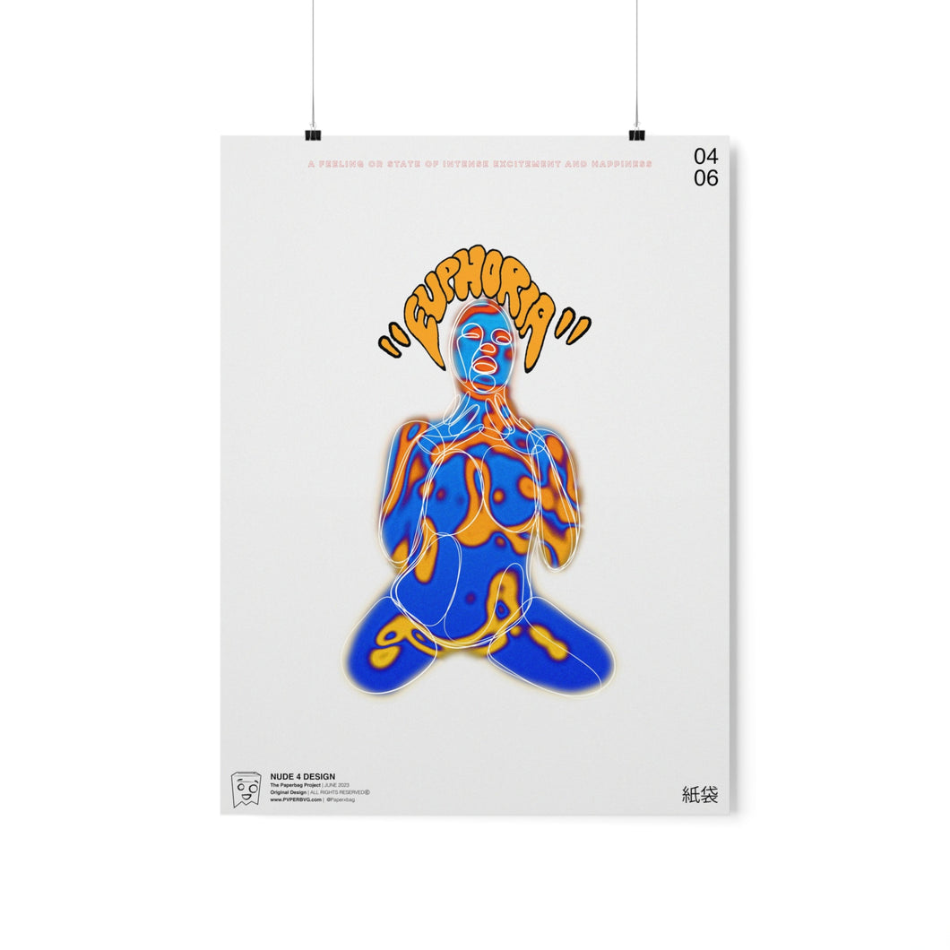 Nude 04 Motif Print
