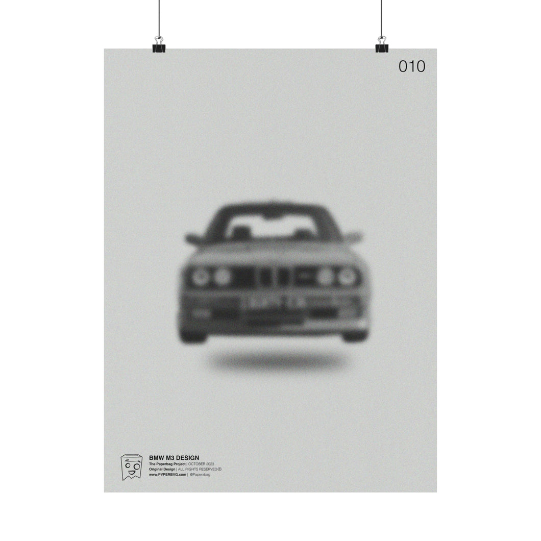 BMW M3 Matte Print