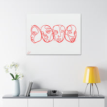 Load image into Gallery viewer, Quartet Canvas Print
