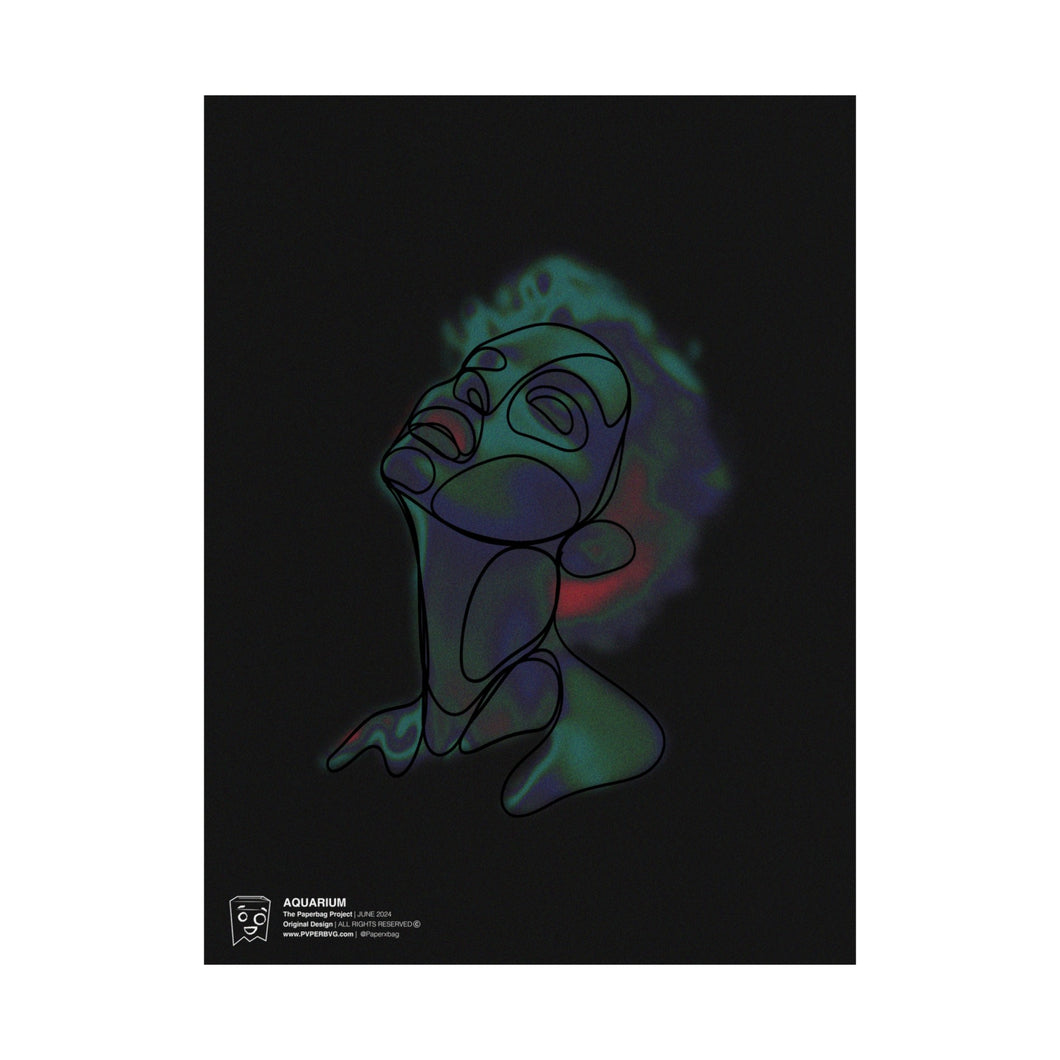 Aquarium Motif Print