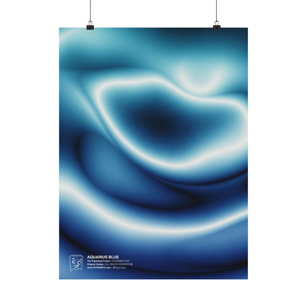 Aquarius Gradient Print