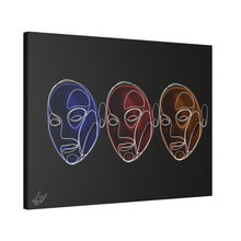 Load image into Gallery viewer, Colored Womanly Canvas Print
