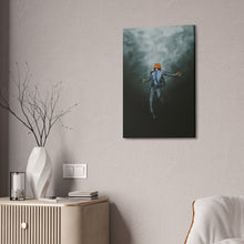 Load image into Gallery viewer, Blue Collar Canvas Print

