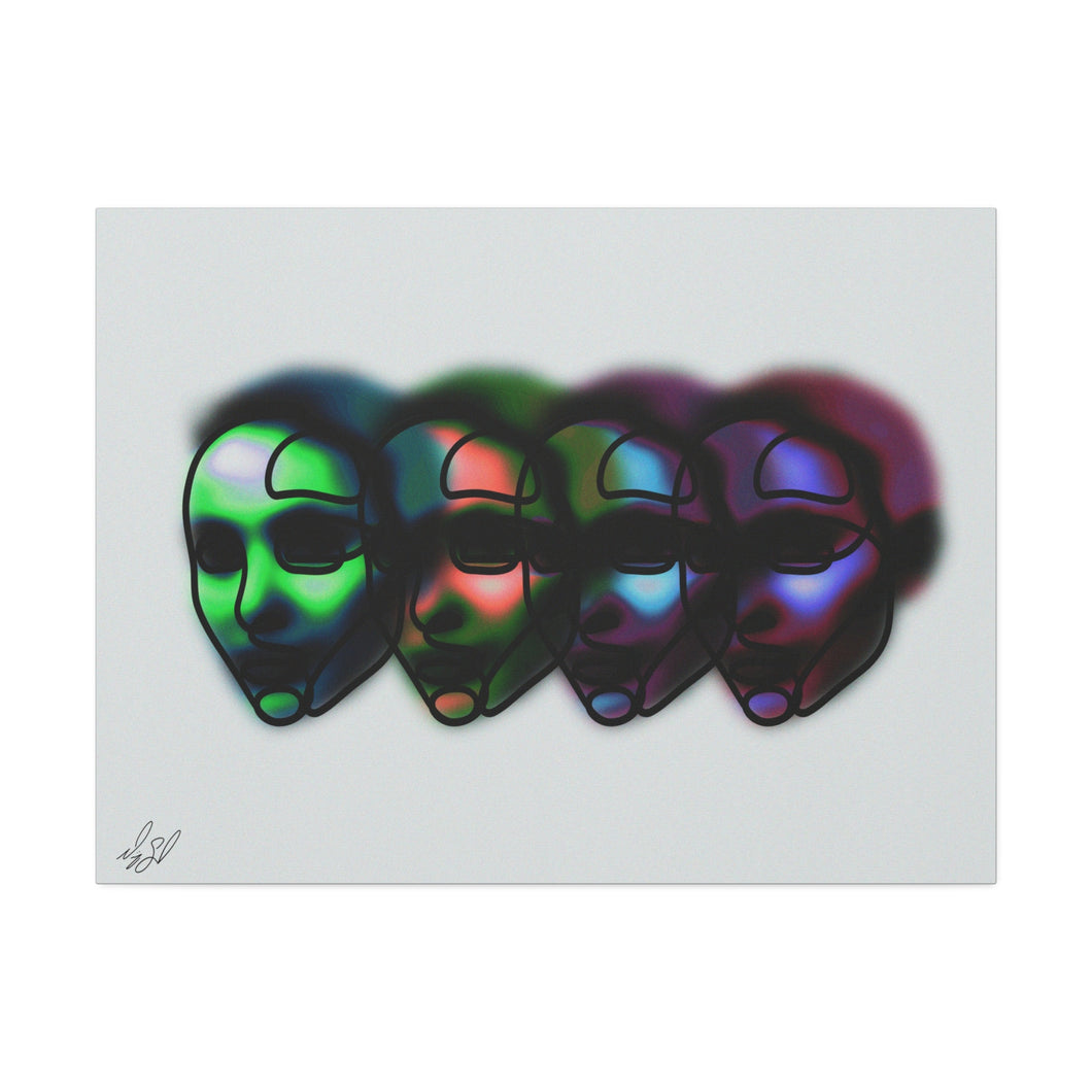 The People Canvas Print