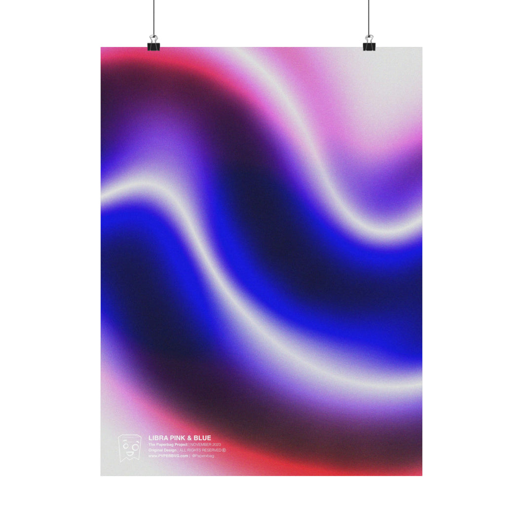 Libra Gradient Print
