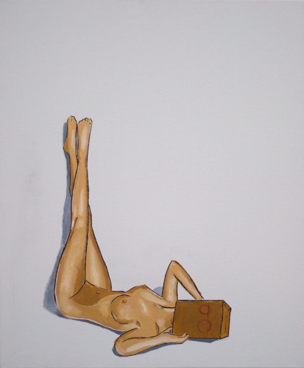 Naked.