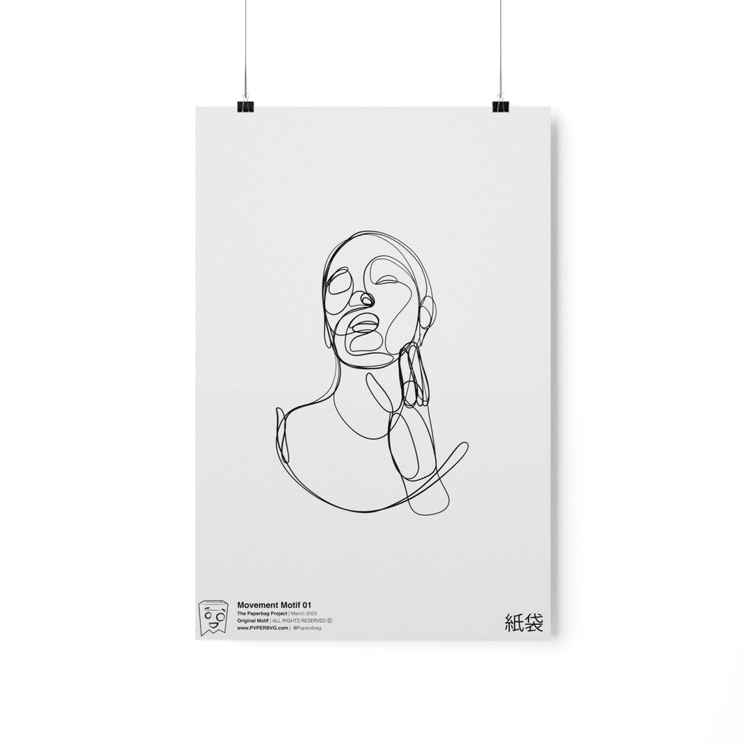 Movement 01 Motif Matte Print